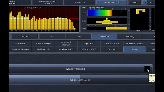 Comparativo Processadores de audio