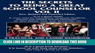 [BOOK] PDF The Secrets to Being A Great School Counselor Collection BEST SELLER