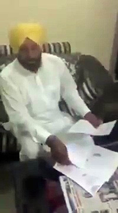 Bir Davinder on Sukhbir Badal