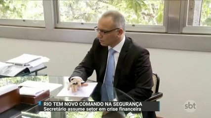 Novo secretário de Segurança do Rio toma posse