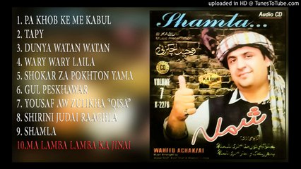 Ma lamba lamba ka jinai - Wahid Achkazai new 2016 - Shamla