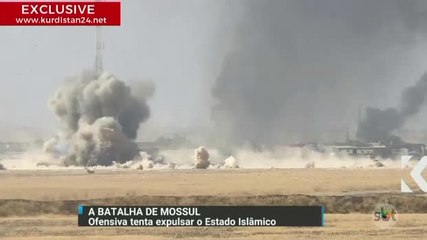 A guerra para expulsar terroristas do último reduto do Estado Islâmico no Iraque