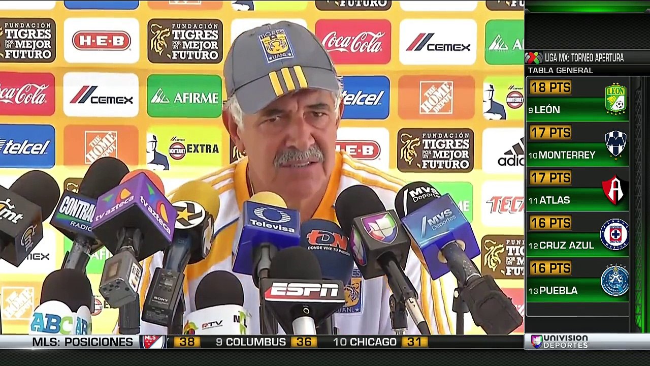 Ferretti negó que Tigres esté en declive ¿Mal momento de qué estamos en tercer lugar”
