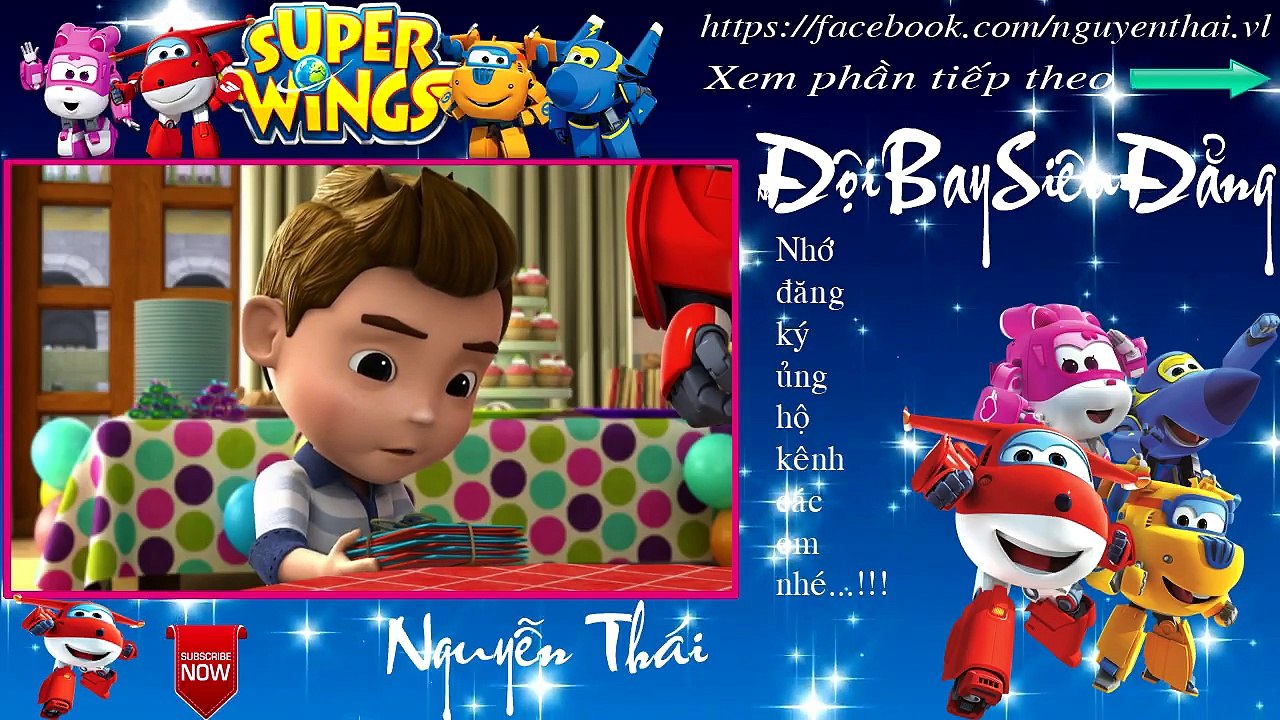 Phim Hoạt Hình Đội Bay Siêu Đẳng HTV3 Super Wings Phần 1
