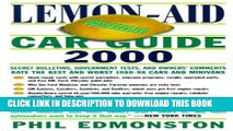 [BOOK] PDF Lemon-Aid Car Guide (Lemon-Aid: Suvs, Vans,   Trucks) Collection BEST SELLER