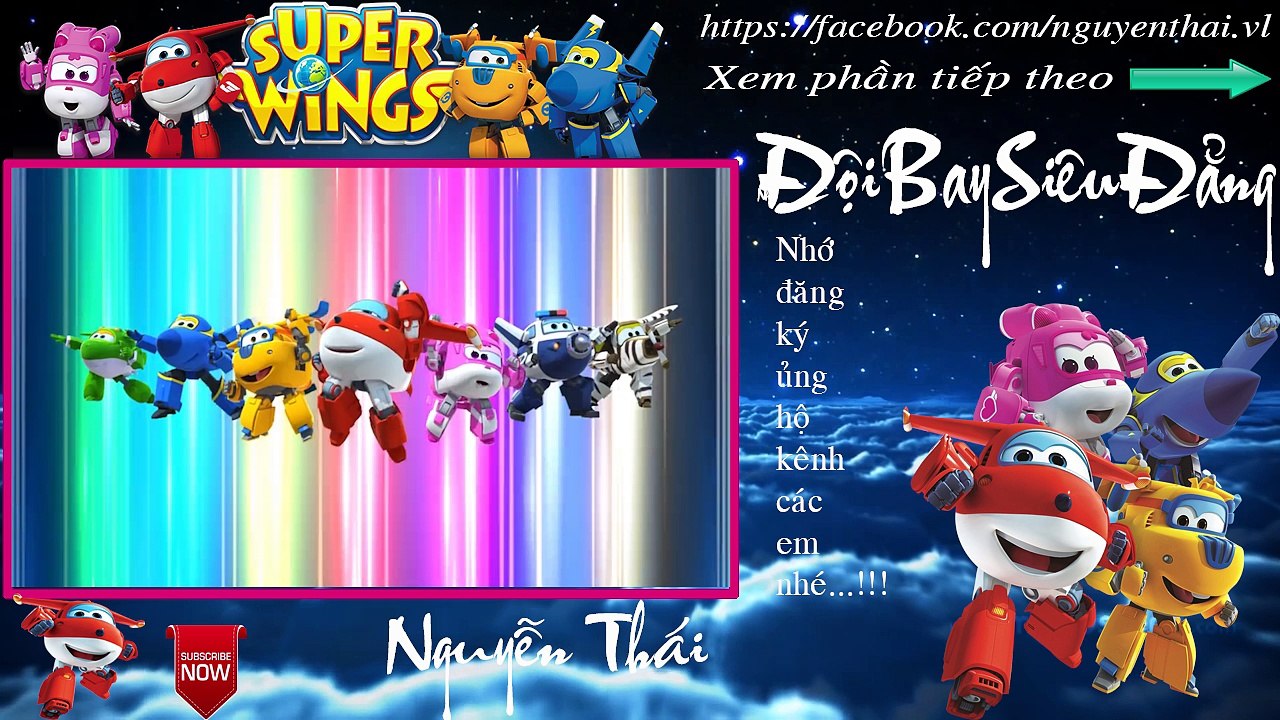 Phim Hoạt Hình Đội Bay Siêu Đẳng HTV3 Super Wings Phần 20