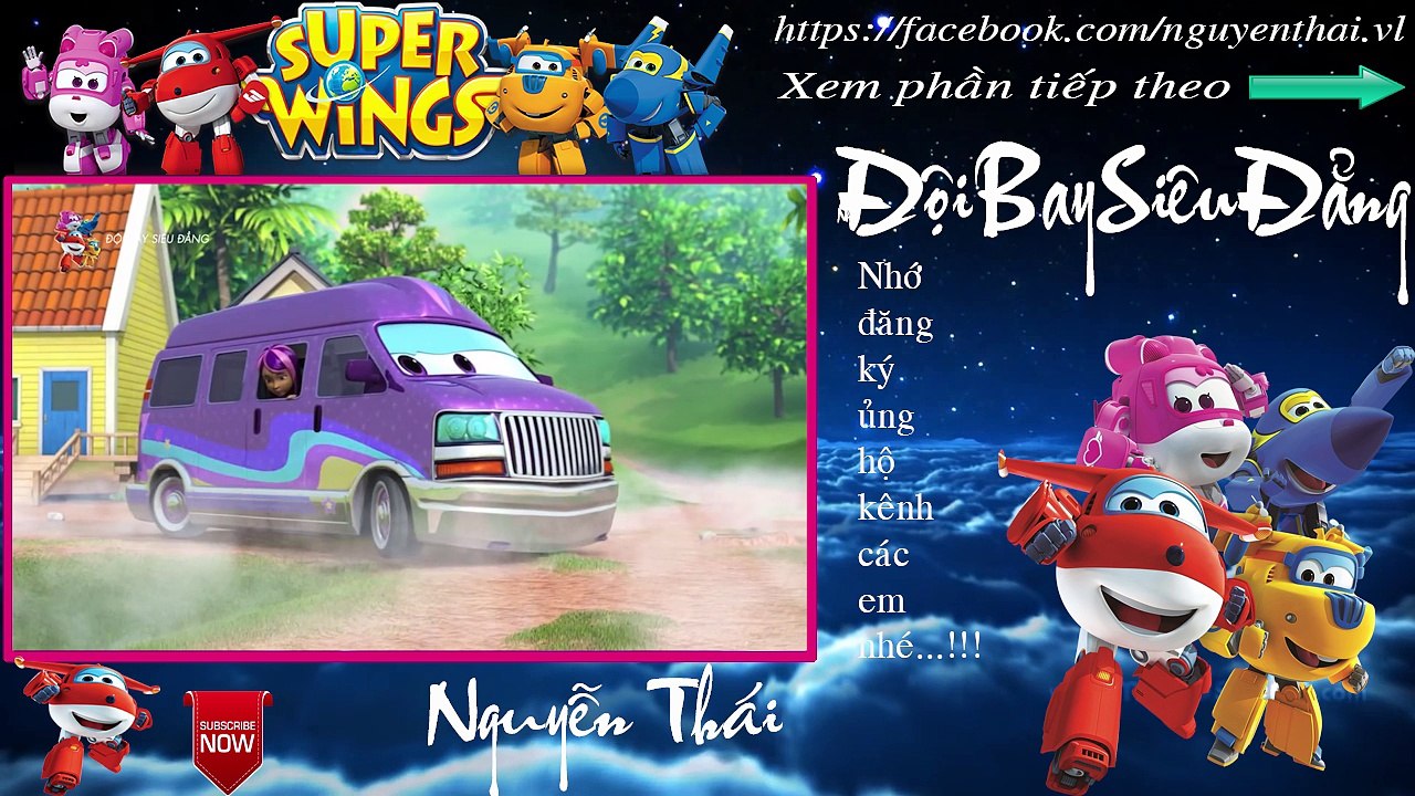 Phim Hoạt Hình Đội Bay Siêu Đẳng HTV3 Super Wings Phần 21