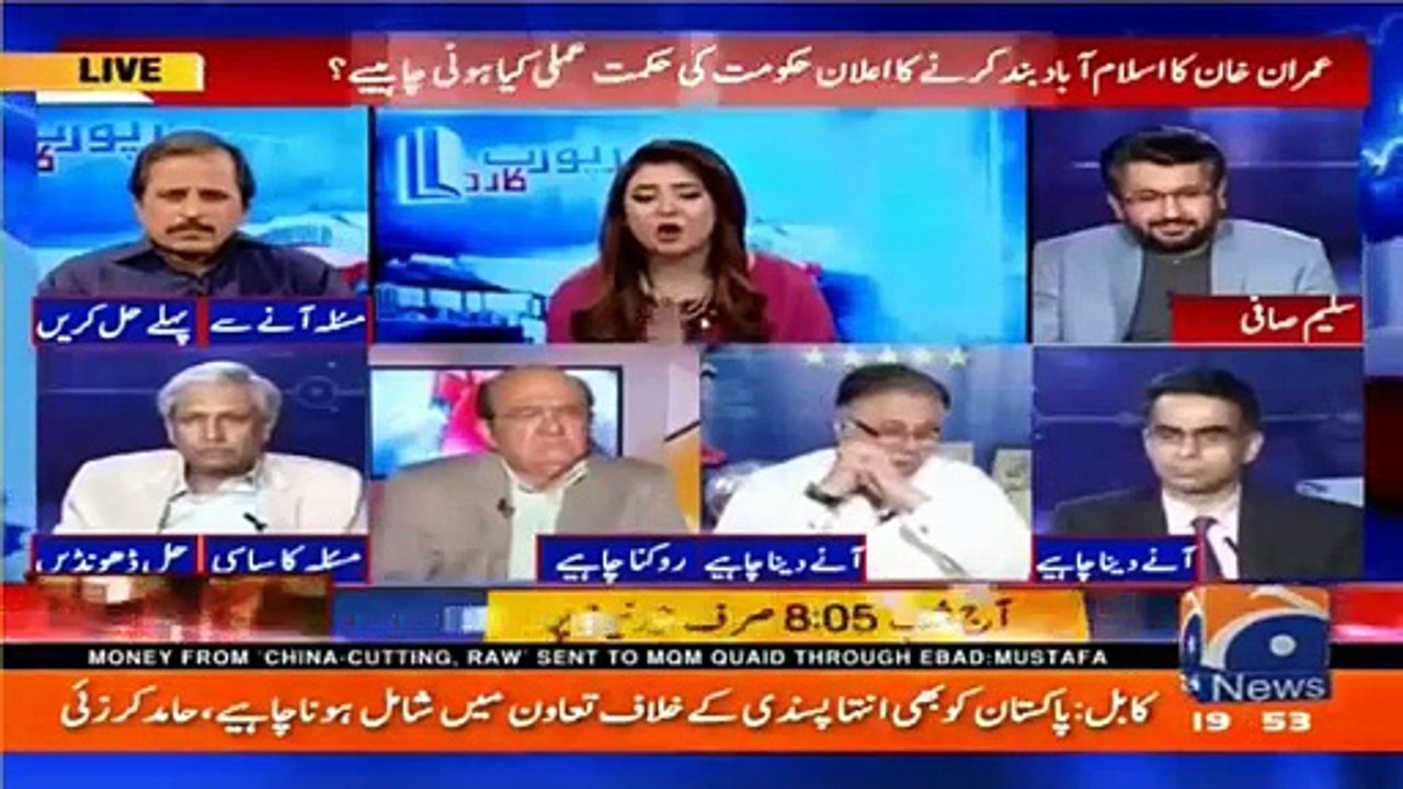 Hassan Nisar makes all other analysts speechless over their criticism of Imran Khan's lock-down call