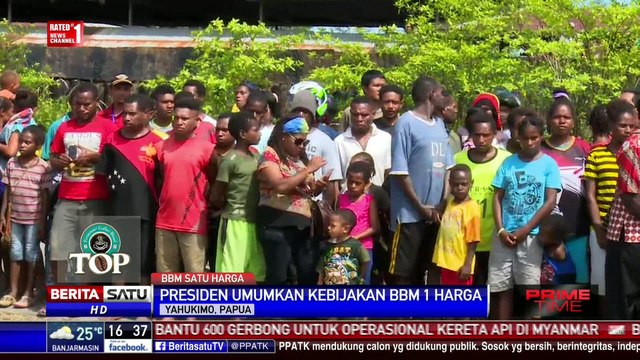 Jokowi Tetapkan Satu Harga BBM