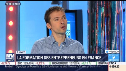 Olivier Roland donne son point de vue sur la formation des entrepreneurs en France - 17/10