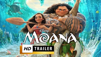 CGI Animated movie HD Disney's Moana trailer (2016)