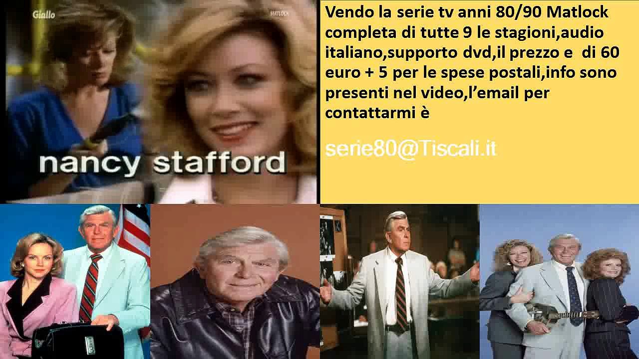 Matlock serie televiisva completa in DVD - ITA