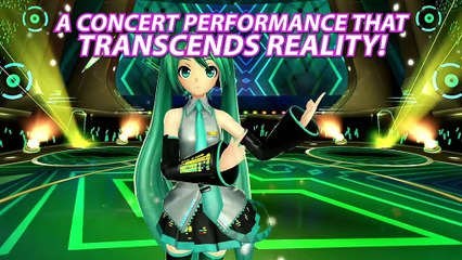 Hatsune Miku: VR Future Live - Launch Trailer