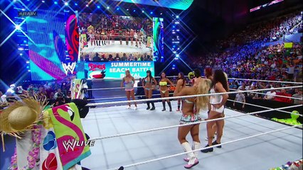 Divas Summertime Beach Battle Royal: Raw, June 25, 2012