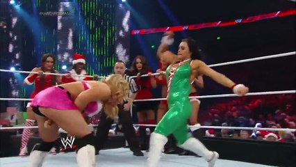 12 Divas Jingle Belles Match: Raw, Dec. 23, 2013