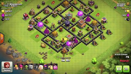 NEW TH8 FARMING BASE 2016 WITH BOMB TOWER (Update October) #11