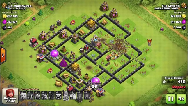 NEW TH8 FARMING BASE 2016 WITH BOMB TOWER (Update October) #15