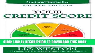 [Read PDF] Your Credit Score: How to Improve the 3-Digit Number That Shapes Your Financial Future