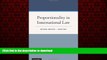 FAVORIT BOOK Proportionality in International Law READ EBOOK