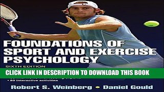 [PDF] Foundations of Sport and Exercise Psychology 6th Edition With Web Study Guide [Full Ebook]