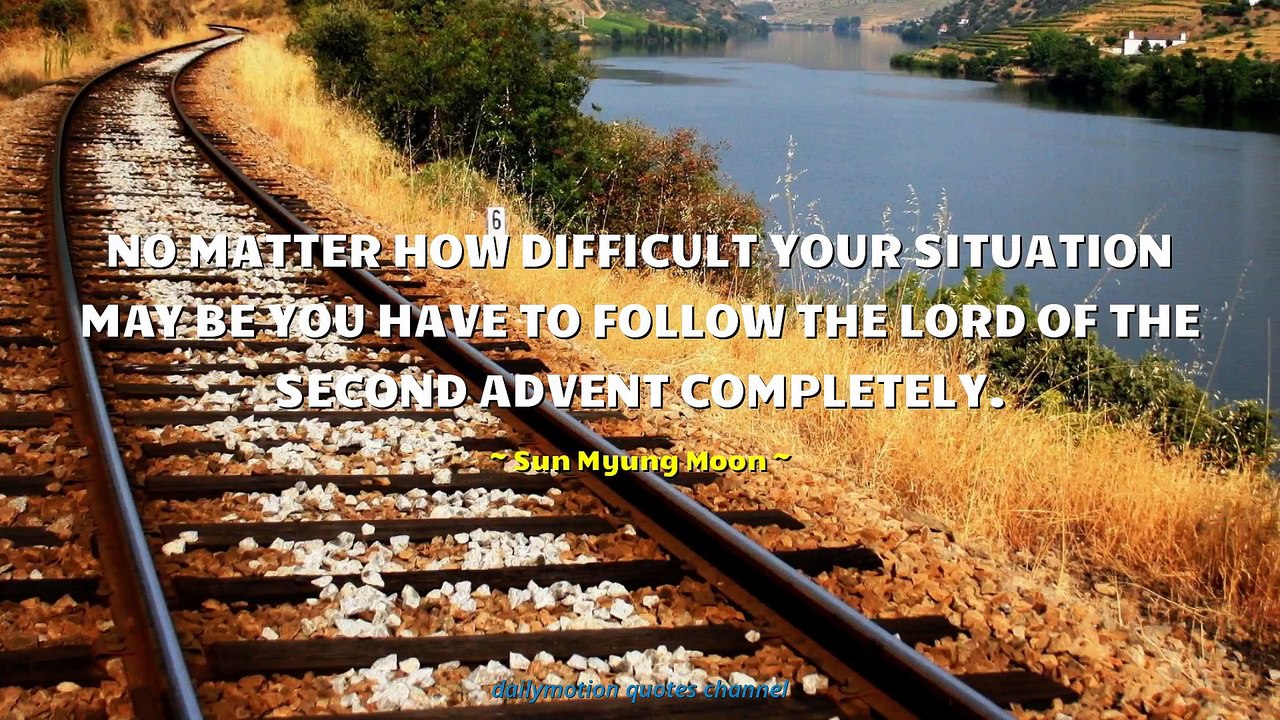 Sun Myung Moon Quotes #2