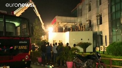 Hindistan'da hastane yandı: 23 ölü