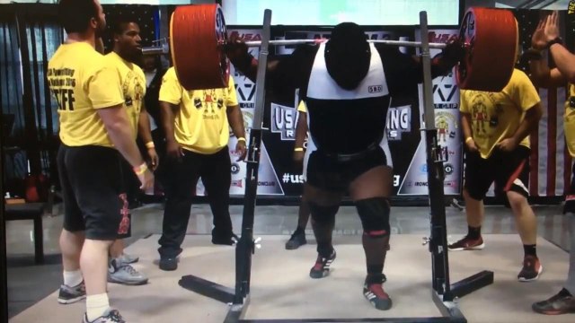 Ray Williams Squats 1005 lbs Raw at USAPL Raw Nationals