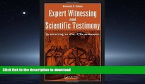 EBOOK ONLINE Expert Witnessing and Scientific Testimony: Surviving in the Courtroom FREE BOOK ONLINE