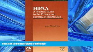 READ THE NEW BOOK HIPAA: A Practical Guide to the Privacy and Security of Health Data READ EBOOK