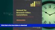 READ THE NEW BOOK Manual for Research Ethics Committees: Centre of Medical Law and Ethics, King s