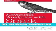 [PDF] FREE Advanced Analytics with Spark: Patterns for Learning from Data at Scale [Download] Full