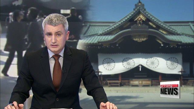 Japanese lawmakers visit Yasukuni Shrine for annual autumn festival