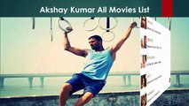 Akshay Kumar All Movies List