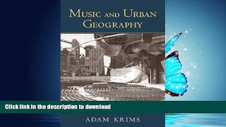 READ THE NEW BOOK Music and Urban Geography READ PDF BOOKS ONLINE