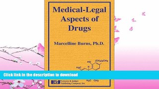 FAVORITE BOOK  Medical-Legal Aspects of Drugs FULL ONLINE