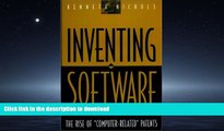 READ ONLINE Inventing Software: The Rise of Computer-Related Patents READ PDF FILE ONLINE