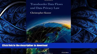 READ ONLINE Transborder Data Flow Regulation and Data Privacy Law READ NOW PDF ONLINE