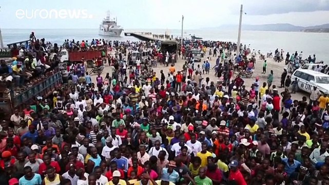 Dutch aid ship forced to quit Haitian port as crowds threaten security