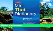 READ FULL  Tuttle Mini Thai Dictionary: English-Thai / Thai-English (Tuttle Mini Dictiona)  READ