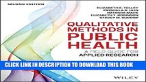 [PDF] Qualitative Methods in Public Health: A Field Guide for Applied Research (Jossey-Bass Public