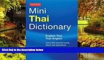 Must Have  Tuttle Mini Thai Dictionary: English-Thai / Thai-English (Tuttle Mini Dictiona)
