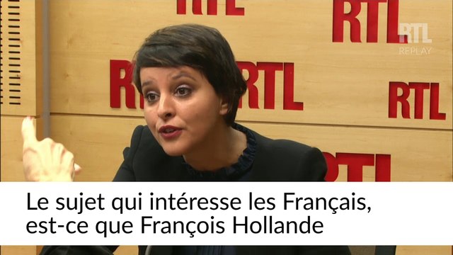 Najat Vallaud-Belkacem : Je pense que François Hollande sera candidat