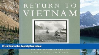 Big Deals  Return to Vietnam  Full Ebooks Most Wanted