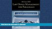 FAVORIT BOOK McGraw-Hill s Law Office Management for Paralegals READ PDF BOOKS ONLINE