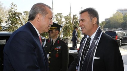 Fikret Orman, Beşiktaş Üniversitesi İçin Cumhurbaşkanı Erdoğan'la Görüştü