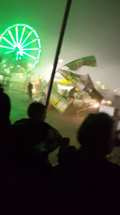 Orage violent à la fête de County Fair... terrible