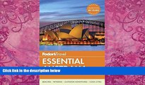 Books to Read  Fodor s Essential Australia (Full-color Travel Guide)  Best Seller Books Most Wanted