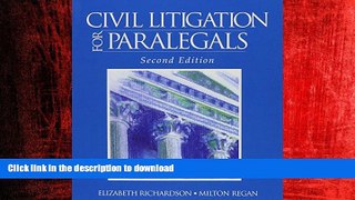 FAVORIT BOOK Civil Litigation For Paralegals (West s Paralegal Series) READ PDF BOOKS ONLINE