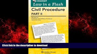 FAVORIT BOOK Law in a Flash Cards: Civil Procedure II READ EBOOK
