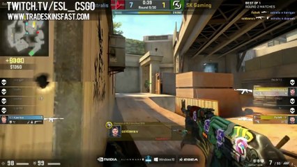 CS GO - BEST OF ESL ONE NEW YORK DAY 1 (FUNNY MOMENTS, EPIC PLAYS)